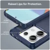 Techsuit - Carbon szilikon tok - Xiaomi Poco M7 Pro 5G - Fekete