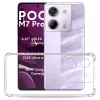 Techsuit - Shockproof Átlátszó Ütésálló Szilikon tok - Xiaomi Poco M7 Pro 5G - Átlátszó