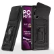Techsuit - CamShield ütésálló tok - Xiaomi Poco M7 Pro 5G - Fekete
