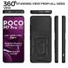 Techsuit - CamShield ütésálló tok - Xiaomi Poco M7 Pro 5G - Fekete