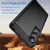 Techsuit - Carbon szilikon tok - Sony Xperia 1 VII - Fekete