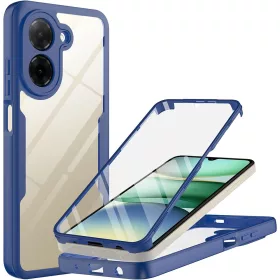   Techsuit - ColorVerse 360 tok kijelzővédővel - Xiaomi Redmi A5 4G (Standard) - Kék