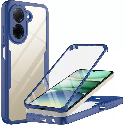 Techsuit - ColorVerse 360 tok kijelzővédővel - Xiaomi Redmi A5 4G (Standard) - Kék