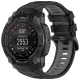 Techsuit - Watchband (W077) - Garmin Instinct 3 50mm/Instinct 3 50mm Solar - Black/Gray