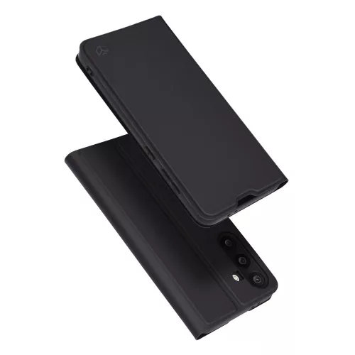 Techsuit - Magskin Book kinyitható tok - Samsung Galaxy M56 - Fekete