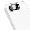Techsuit - Full Camera Glass - iPhone 16e / iPhone 17e - Black