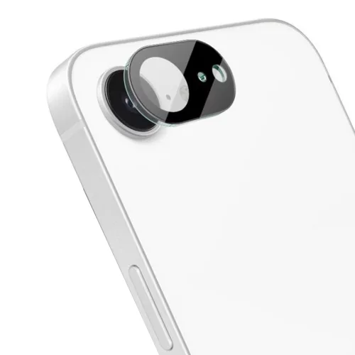 Techsuit - Full Camera Glass - iPhone 16e / iPhone 17e - Black