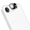 Techsuit - Full Camera - Kameravédő üvegfólia - iPhone 16e / iPhone 17e - Fekete