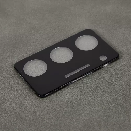 Techsuit - Full Camera - Kameravédő üvegfólia - Realme 14x - Fekete