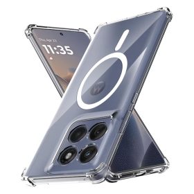   Techsuit - Schockproof Átlátszó Szilikon Magsafe tok - Motorola Edge 60 / Edge 60 Fusion - Átlátszó