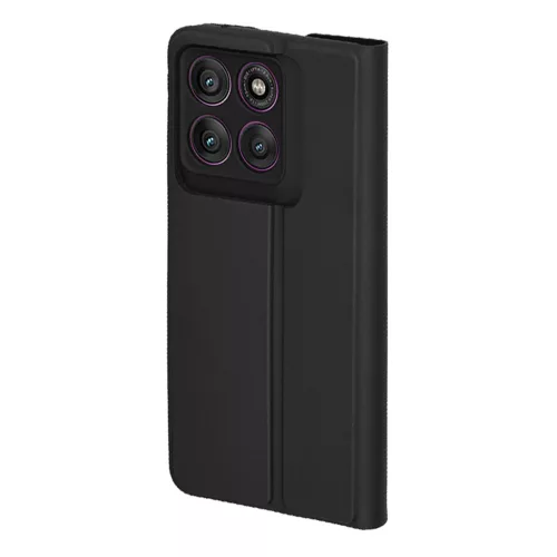 Techsuit - Magskin Book - Motorola Edge 60 Pro - Black