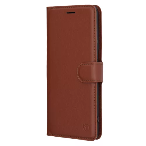 Techsuit - Leather Folio - Motorola Edge 60 Pro - Brown