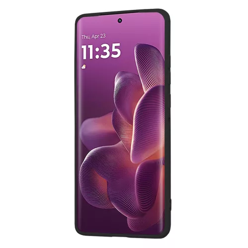 Techsuit - SoftFlex szilikon tok - Motorola Edge 60 Pro - Fekete