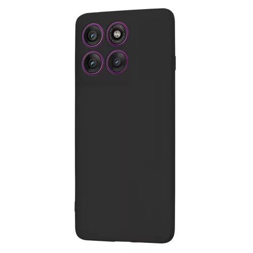 Techsuit - SoftFlex szilikon tok - Motorola Edge 60 Pro - Fekete