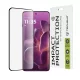 Techsuit - 111D Full Cover / Full Glue üvegfólia / 3D kerekített szélű kijelzőhöz - Motorola Edge 60 Pro - Fekete széllel