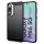 Techsuit - Carbon szilikon tok - Samsung Galaxy M56 - Fekete