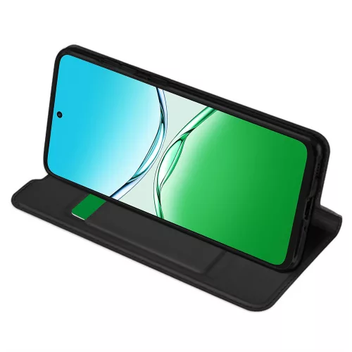 Techsuit - Magskin Book kinyitható tok - Oppo A5 Pro 4G / A5 Pro 5G - Fekete