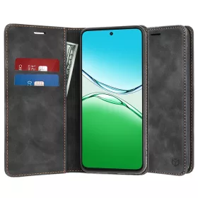   Techsuit - Confy Cover kinyitható tok - Oppo A5 Pro 4G / A5 Pro 5G - Fekete