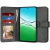 Techsuit - Diary Book kinyitható tok - Oppo A5 Pro 4G / A5 Pro 5G - Fekete