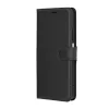 Techsuit - Leather Folio kinyitható tok - Oppo A5 Pro 4G / A5 Pro 5G - Fekete