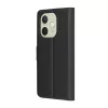 Techsuit - Leather Folio kinyitható tok - Oppo A5 Pro 4G / A5 Pro 5G - Fekete