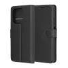 Techsuit - Leather Folio kinyitható tok - Oppo A5 Pro 4G / A5 Pro 5G - Fekete