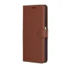 Techsuit - Leather Folio kinyitható tok - Oppo A5 Pro 4G / A5 Pro 5G - Barna