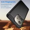 Techsuit - Carbon szilikon tok - Oppo A5 Pro 4G / A5 Pro 5G - Fekete