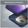 Techsuit - Carbon szilikon tok - Oppo A5 Pro 4G / A5 Pro 5G - Kék