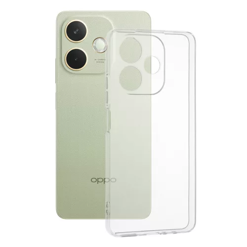 Techsuit - Clear Silicone tok - Oppo A5 Pro 4G / A5 Pro 5G - Átlátszó