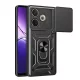 Techsuit - CamShield ütésálló tok - Oppo A5 Pro 4G / A5 Pro 5G - Fekete