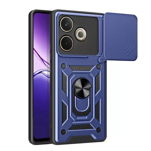 Techsuit - CamShield ütésálló tok - Oppo A5 Pro 4G / A5 Pro 5G - Kék