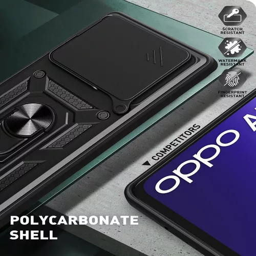 Techsuit - CamShield ütésálló tok - Oppo A5 Pro 4G / A5 Pro 5G - Kék