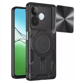   Techsuit - CamGuard Pro tok ütésálló tok - Oppo A5 Pro 4G / A5 Pro 5G - Fekete