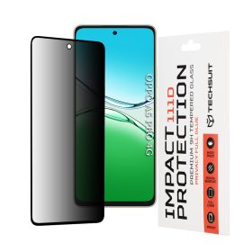   Techsuit - 111D Privacy Full Glue - Oppo A5 Pro 4G / A5 Pro 5G - Black
