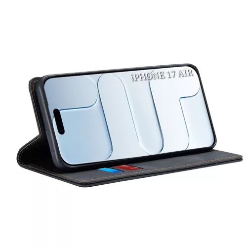 Techsuit - Confy Cover kinyitható tok - iPhone 17 Air - Fekete