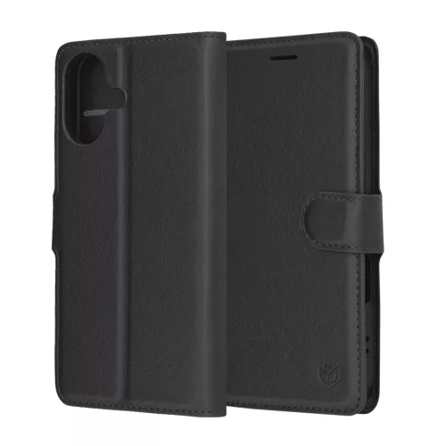 Techsuit - Leather Folio - iPhone 17 - Black