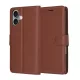 Techsuit - Leather Folio - iPhone 17 - Brown