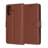 Techsuit - Leather Folio - iPhone 17 - Brown