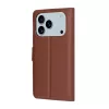 Techsuit - Leather Folio - iPhone 17 Pro - Brown