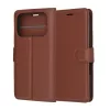 Techsuit - Leather Folio - iPhone 17 Pro - Brown