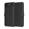 Techsuit - Leather Folio kinyitható tok - iPhone 17 Air - Fekete