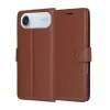 Techsuit - Leather Folio kinyitható tok - iPhone 17 Air - Barna
