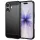 Techsuit - Carbon szilikon tok - iPhone 17 - Fekete