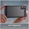 Techsuit - Carbon szilikon tok - iPhone 17 - Fekete