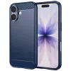 Techsuit - Carbon szilikon tok - iPhone 17 - Kék