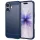 Techsuit - Carbon szilikon tok - iPhone 17 - Kék