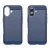 Techsuit - Carbon szilikon tok - iPhone 17 - Kék