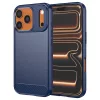 Techsuit - Carbon szilikon tok - iPhone 17 Pro Max - Kék