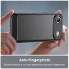 Techsuit - Carbon szilikon tok - iPhone 17 Air - Fekete
